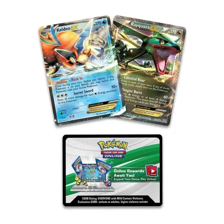 Pokemon B&W: Rayquaza/Keldeo EX, Battle Arena (2012) - ADLR Poké-Shop