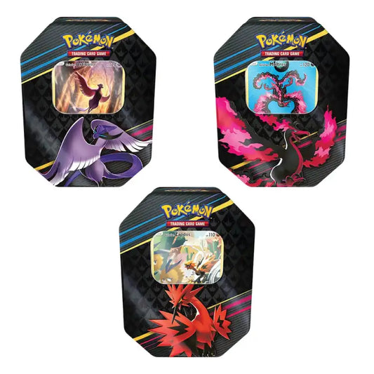 Pokemon Crown Zenith: Moltres/Articuno/Zapdos Tin Box - ADLR Poké-Shop