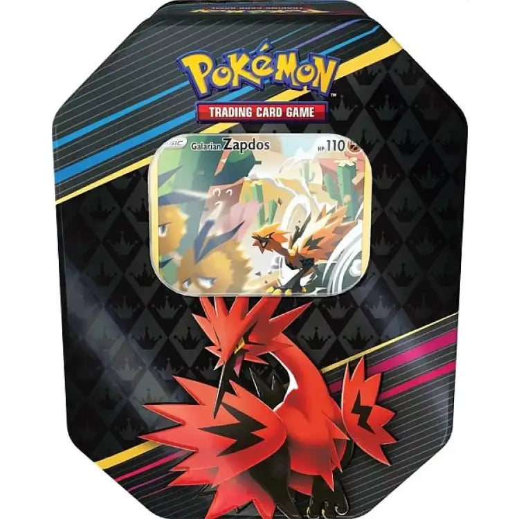 Pokemon Crown Zenith: Moltres/Articuno/Zapdos Tin Box - ADLR Poké-Shop