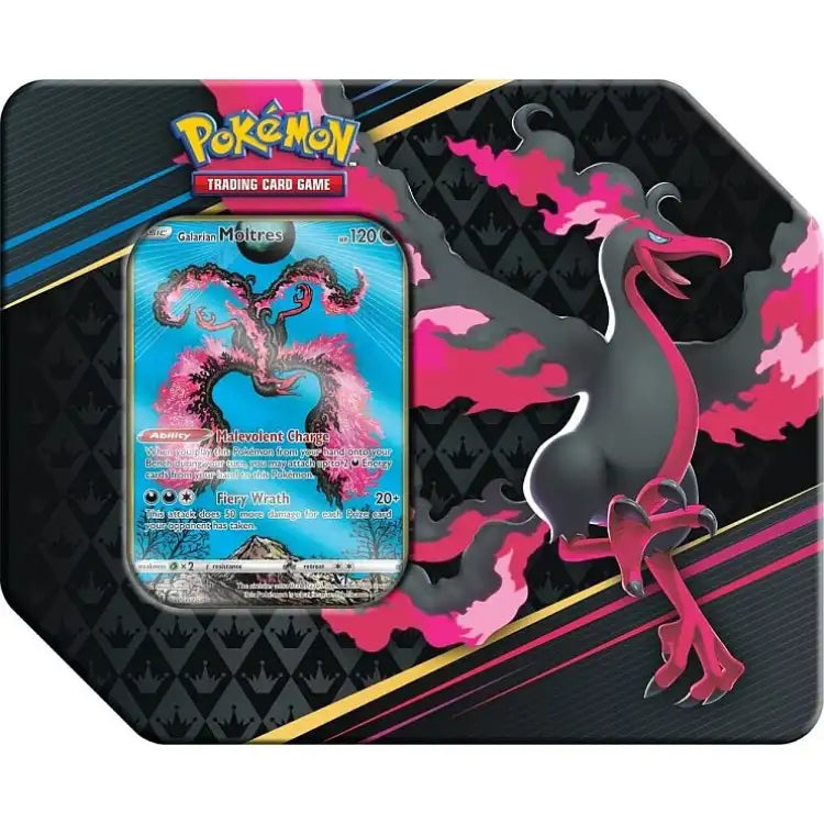 Pokemon Crown Zenith: (USA) Moltres/Articuno/Zapdos Tin Box - ADLR Poké-Shop