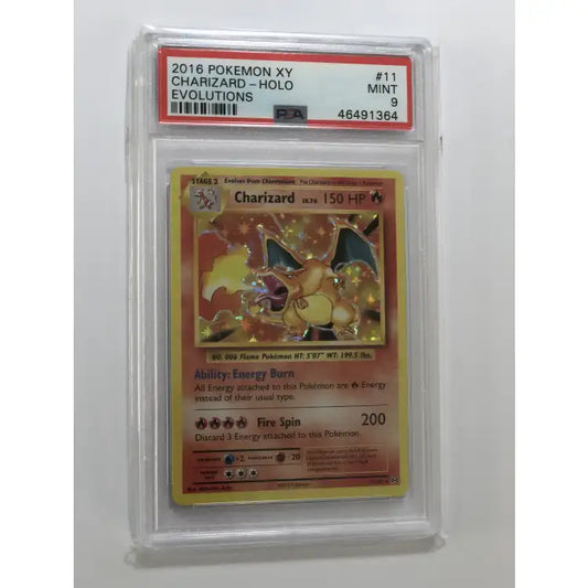 Pokemon Evolutions: Holo Charizard #11 2016 - PSA 9 Mint
