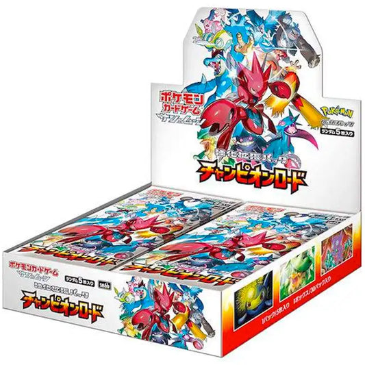 Pokemon S&M: Champion Road, Japansk 30 Pack-Booster Box - ADLR Poké-Shop