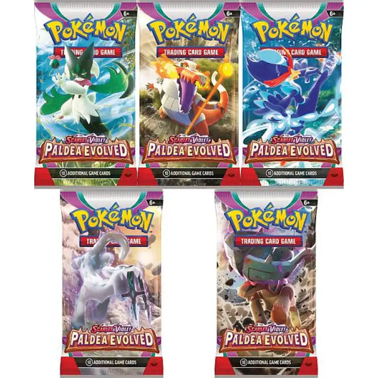 Pokemon S&V: Paldea Evolved Booster-Pakke - ADLR Poké-Shop