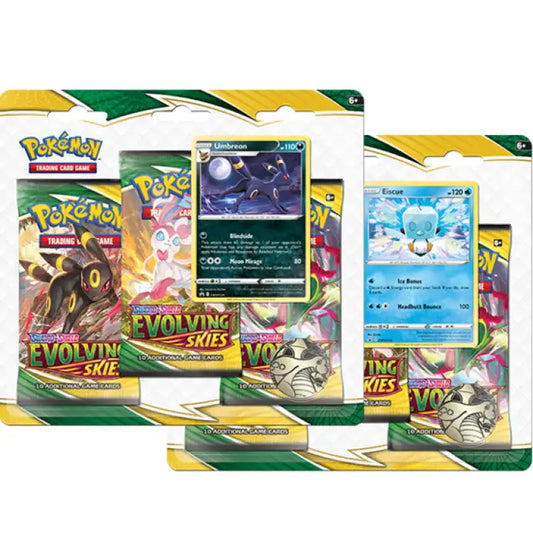 Pokemon SWSH: Evolving Skies 3-Pak Blister - ADLR Poké-Shop