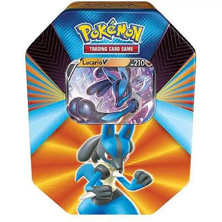 Pokemon SWSH: Mew/Slowbro/Lucario V Forces Tin - Lucario