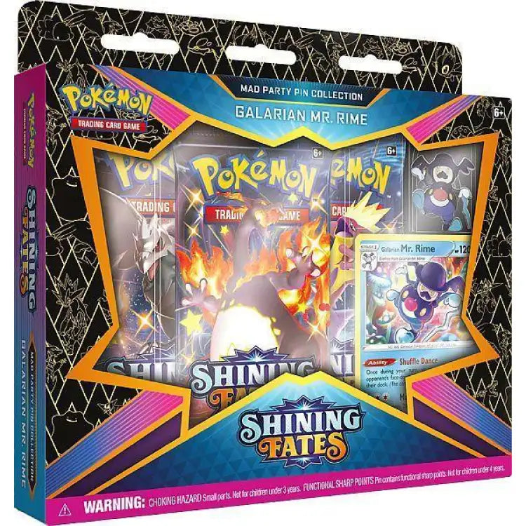 Pokemon SWSH: Shining Fates Mad Party Pin Collection -