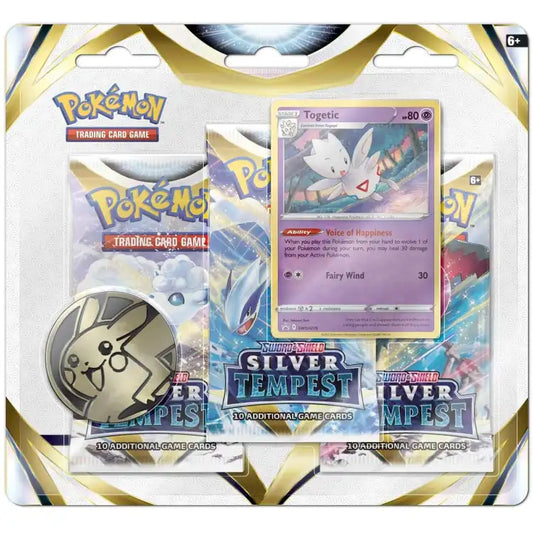 Pokemon SWSH: Silver Tempest 3-Pak Blister - ADLR Poké-Shop