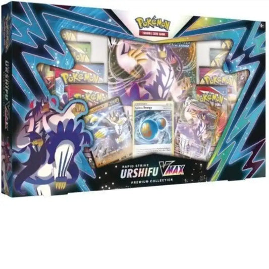 Pokemon SWSH: Urshifu Rapid Strike VMAX Premium Box - ADLR Poké-Shop