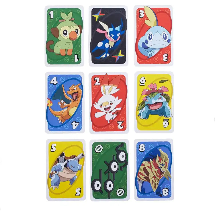 Pokemon: Uno Card Game, Japansk - ADLR Poké-Shop