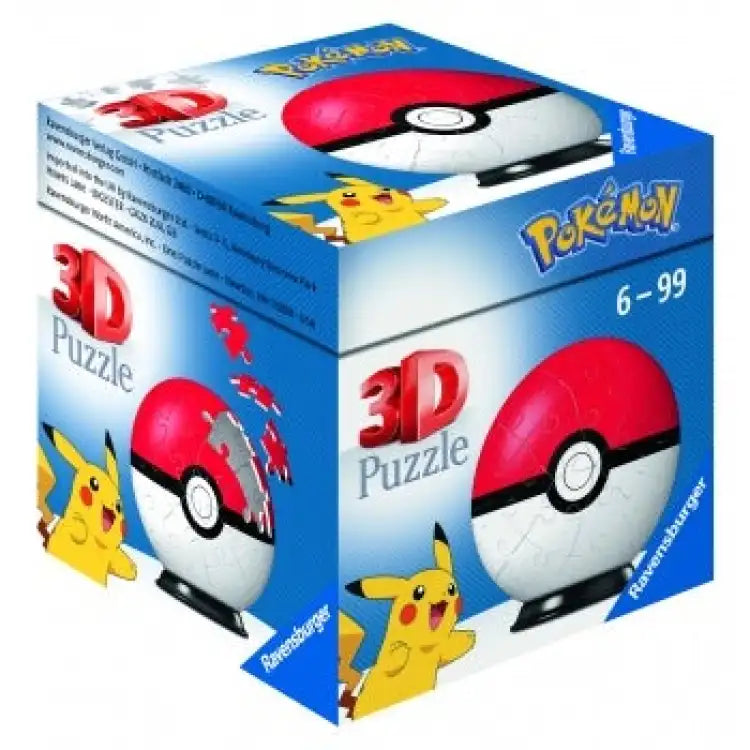 Ravensburger: Pokemon Pokéball/Hyperball/Superball Puslespil