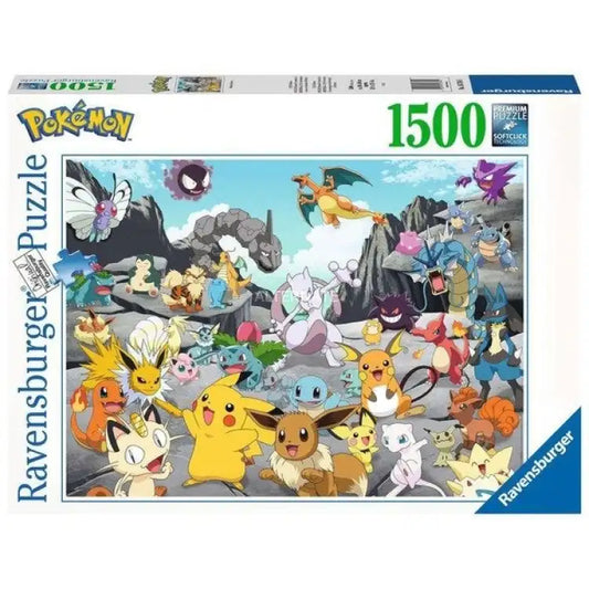 Ravensburger: Pokemon Puslespil, 1500 brikker - ADLR Poké-Shop