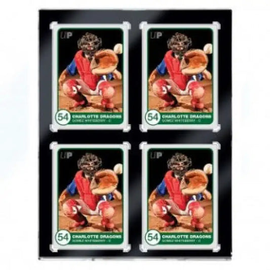 Ultra Pro: One Touch 4-card Magnetic Holder, Black Border - ADLR Poké-Shop