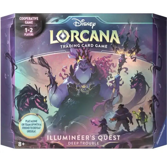 Disney Lorcana TCG: Set 4 - Ursulua's Return - Illumineer's Quest: Deep Trouble Gift Set (Inkl. 2 Decks) - ADLR Poké-Shop