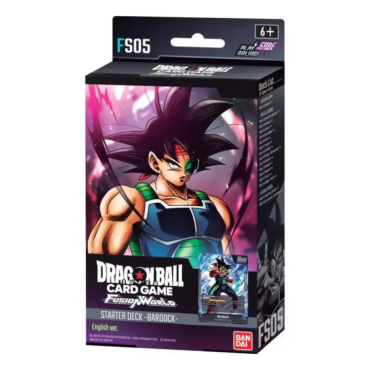 Dragon Ball Super TCG: Fusion World: Starter Deck - Bardock (FS05) - ADLR Poké-Shop