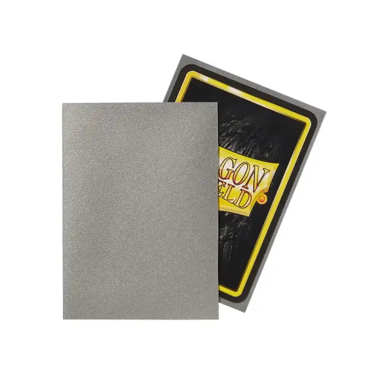 Dragon Shield Matte Sleeves (100 stk.) Card Sleeves Dragon Shield Sølv 