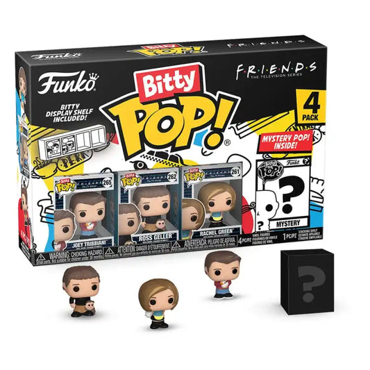 Funko Bitty POP! - Friends: Joey Tribbiani 4 - Pack Action