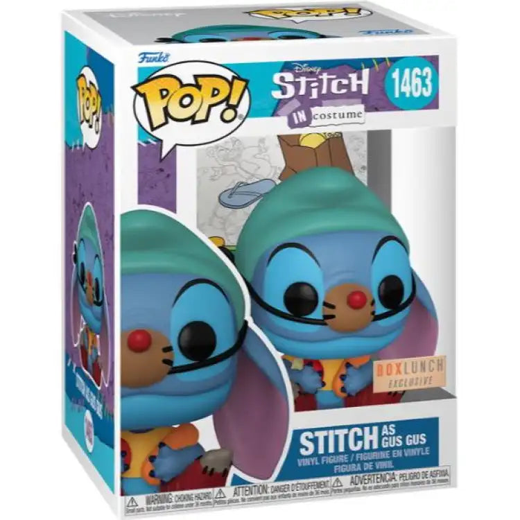 Funko POP! - Disney: Stitch in Costume - Stitch as Gus Gus #1463 - ADLR Poké-Shop