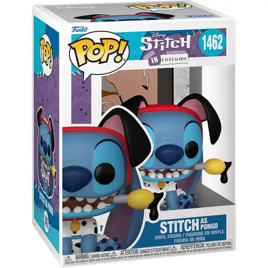 Funko POP! - Disney: Stitch in Costume - Stitch as Pongo #1462 - ADLR Poké-Shop