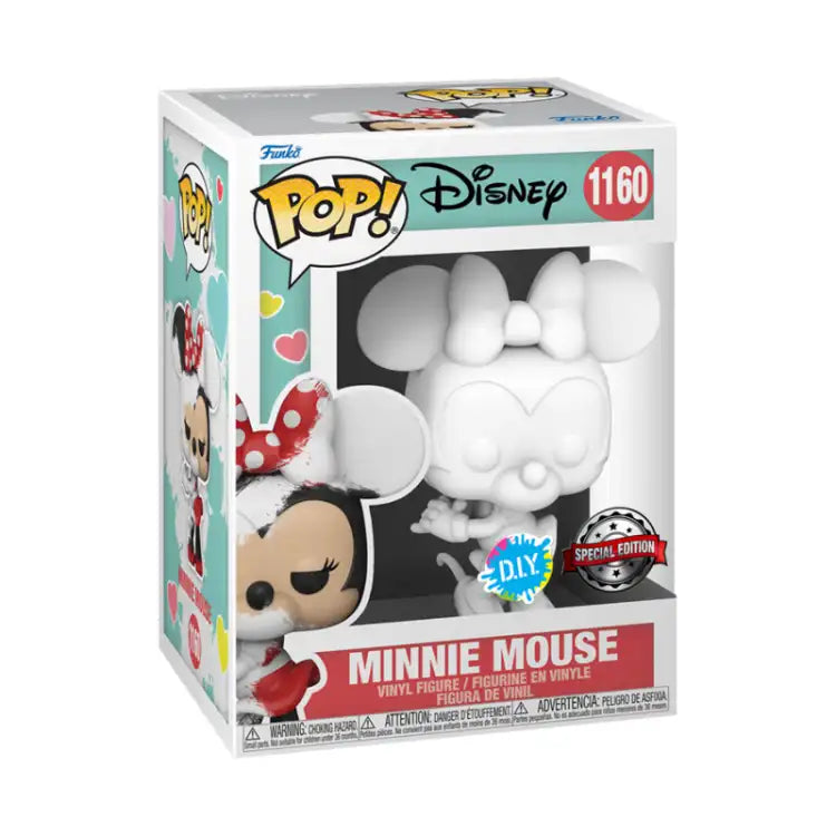 Funko POP! Disney: Valentine Minnie Mouse #1160 (DIY) - ADLR Poké-Shop