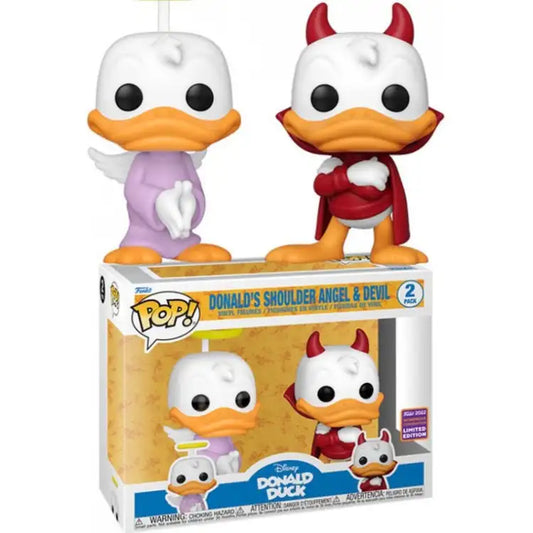 Funko Pop! Donald Duck: Angel & Devil (WonderCon Exclusive)