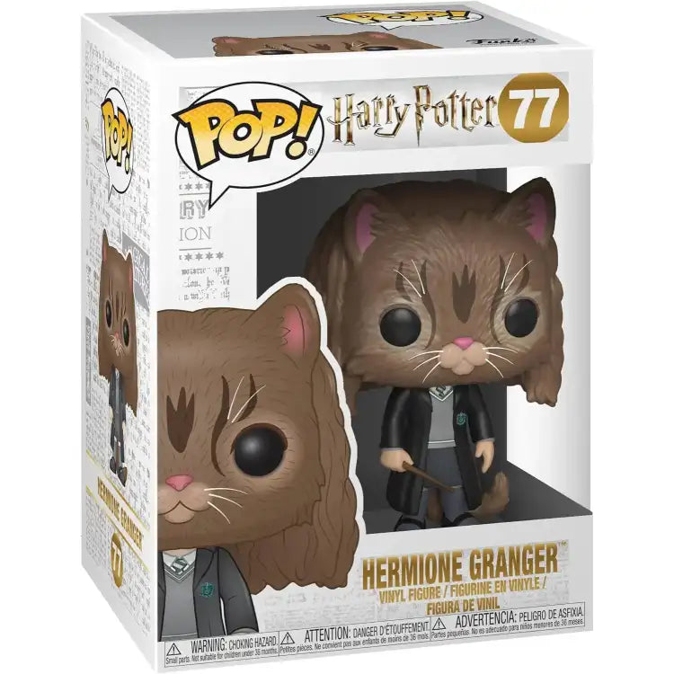 Funko POP! - Harry Potter: Hermione as Cat #77 - ADLR Poké-Shop