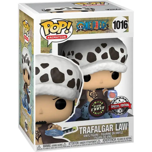 Funko POP! - One Piece: Trafalgar Law (Glows in the Dark - Chase!) #1016 - ADLR Poké-Shop