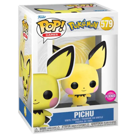 Funko POP! - Pokémon: Pichu (Flocked) #579 Action- og
