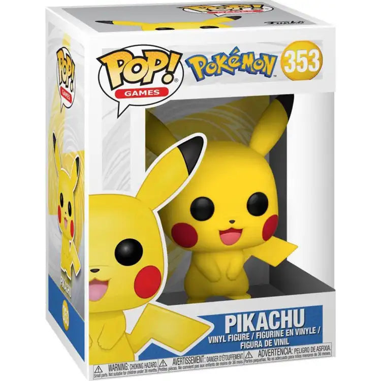 Funko Pop! Pokemon, Pikachu #353 - ADLR Poké-Shop