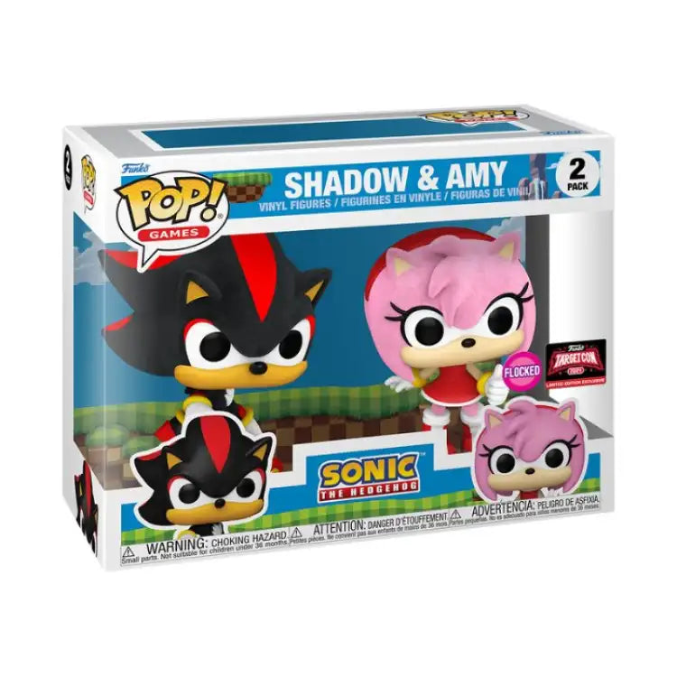 Funko POP! - Sonic the Hedgehog: Shadow & Amy, 2-Pack - ADLR Poké-Shop