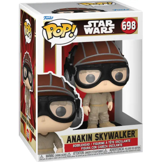 Funko POP! - Star Wars: Anakin Skywalker in Pod Racer Helmet #698 - ADLR Poké-Shop