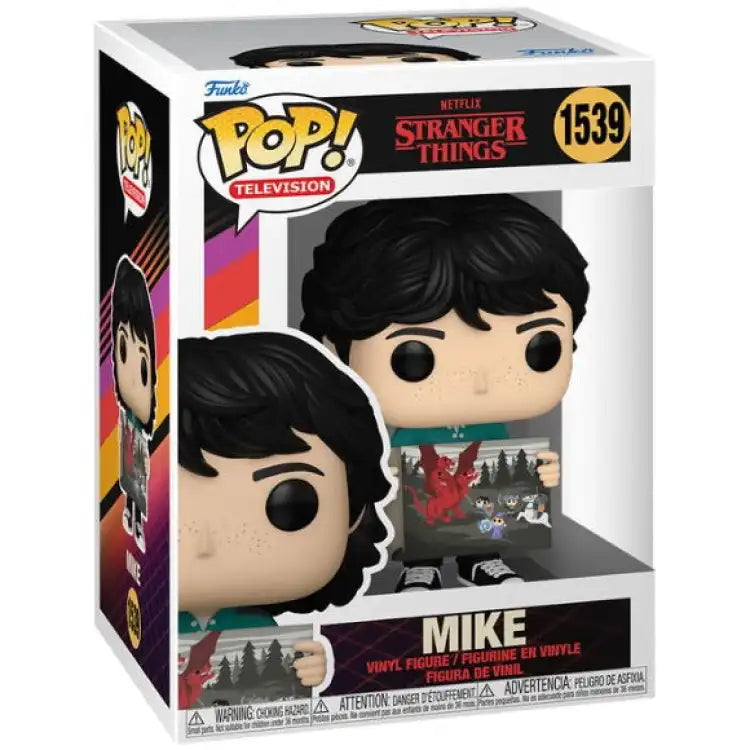 Funko POP! - Stranger Things: Mike with Painting #1539 - ADLR Poké-Shop