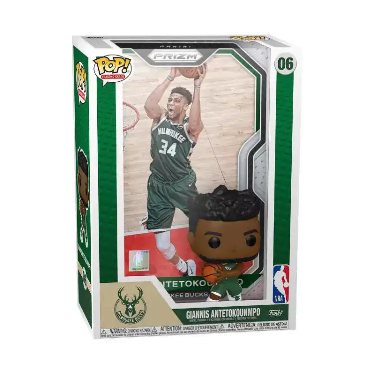 Funko POP! - Trading Cards: Giannis Antetokounmpo (Panini Prizm) #06 - ADLR Poké-Shop