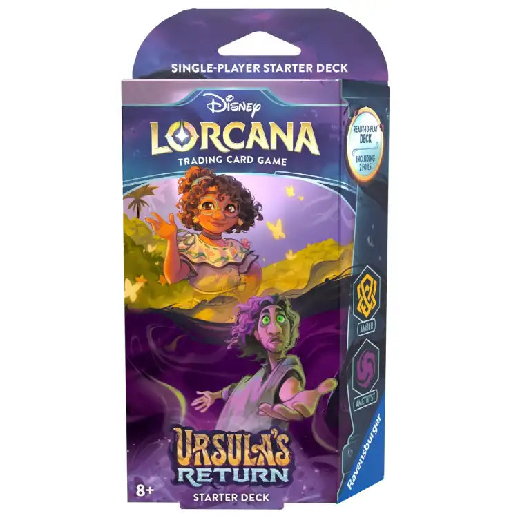 Lorcana TCG: Set 4 - Ursula's Return - Starter Deck: Amber/Amethyst (Mirabel & Bruno) - ADLR Poké-Shop