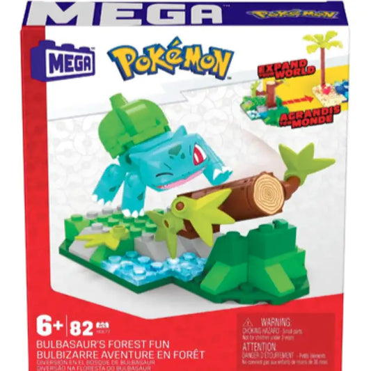 Mega Construx: Pokémon - Bulbasaur Forest Fun - Construction Set - ADLR Poké-Shop