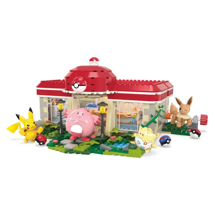 Mega Construx: Pokémon - Forest Pokémon Center - Construction Set - ADLR Poké-Shop