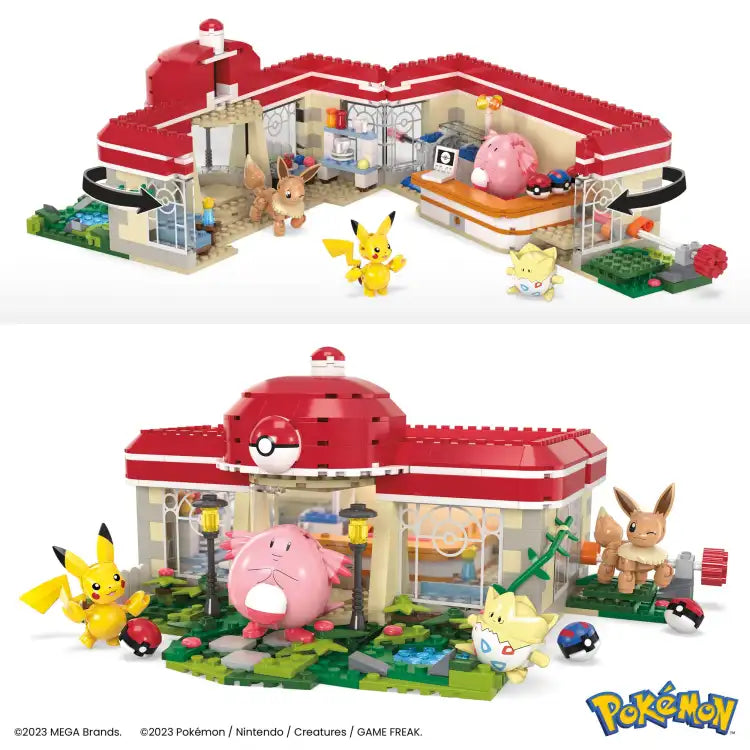 Mega Construx: Pokémon - Forest Pokémon Center - Construction Set - ADLR Poké-Shop