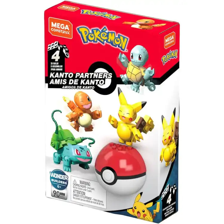 Mega Construx: Pokémon - Kanto Partners Construction Set