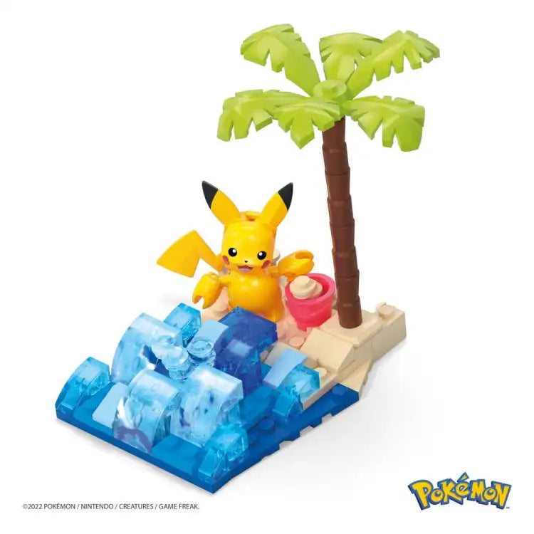 Mega Construx: Pokémon - Pikachu's Beach Splash - Construction Set - ADLR Poké-Shop