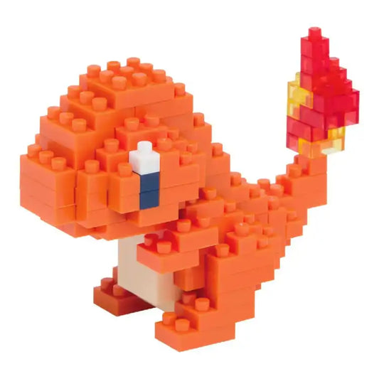 Nanoblock: Pokémon - Charmander - Action- og legetøjsfigurer