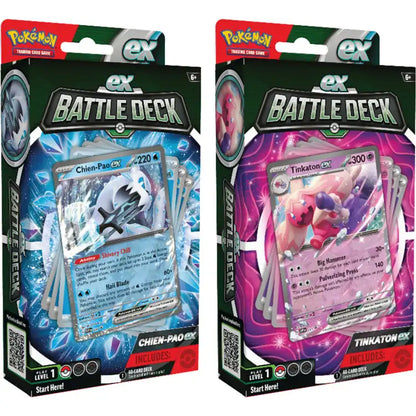 Pokemon Battle Deck: Chien-Pao/Tinkaton EX - ADLR Poké-Shop