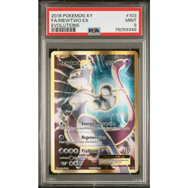 Pokemon Evolutions: Mewtwo EX #103 - PSA 9, Mint - ADLR Poké-Shop