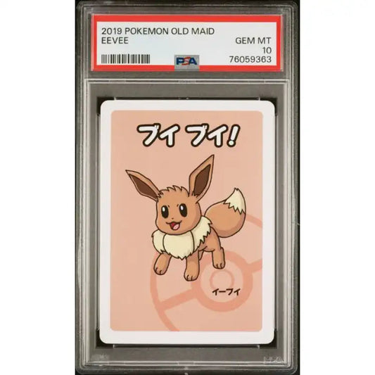 Pokemon Old Maid: Eevee - PSA 10, Gem Mint - ADLR Poké-Shop