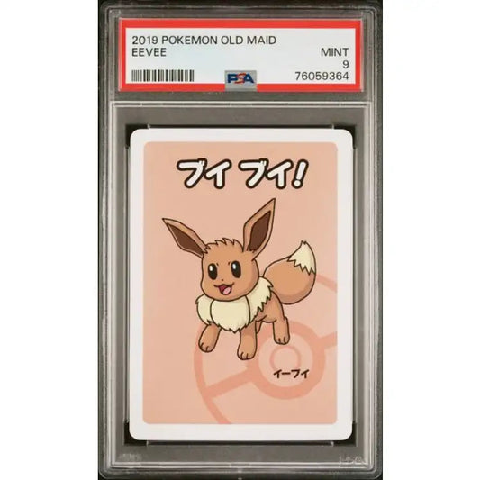 Pokemon Old Maid: Eevee - PSA 9, Mint - ADLR Poké-Shop