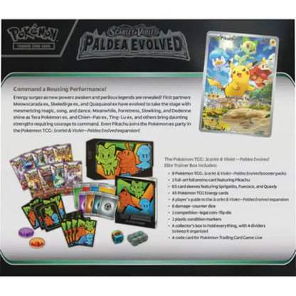 Pokemon S&V: Paldea Evolved Elite Trainer Box - ADLR Poké-Shop