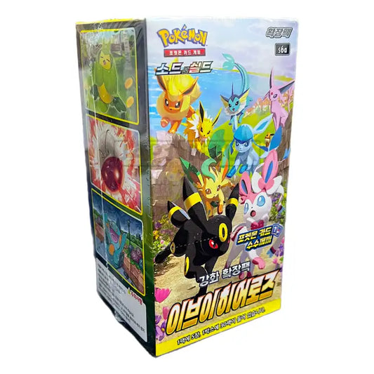 Pokémon: s6a ’Eevee Heroes’ Booster Box (Koreansk)