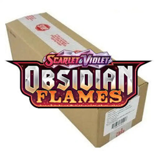 Pokemon S&V: Obsidian Flames Booster Box Case (6 stk) - ADLR Poké-Shop
