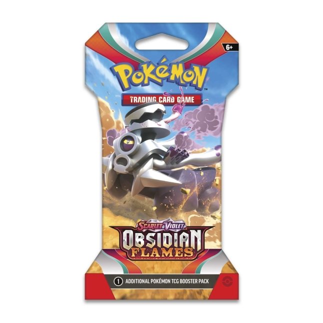 Pokemon S&V: Obsidian Flames Sleeved Booster-Pakke - ADLR Poké-Shop