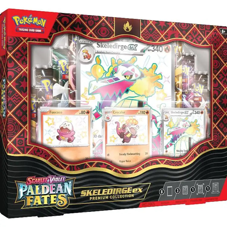 Pokemon S&V: Paldean Fates, Skeledirge EX Premium Collection - ADLR Poké-Shop