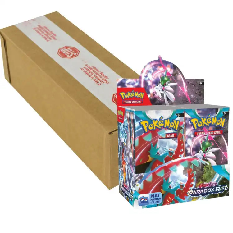 Pokemon S&V: Paradox Rift Booster Box Case (6 stk) - ADLR Poké-Shop