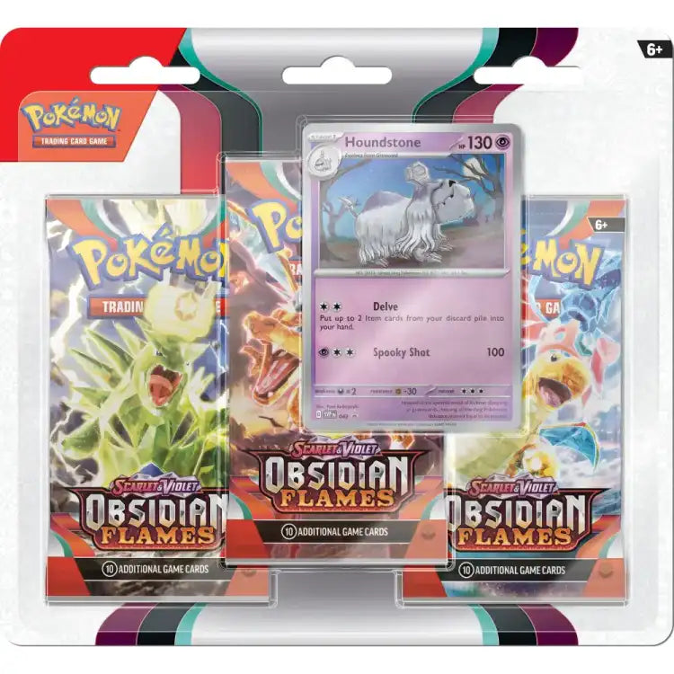 Pokémon TCG: Scarlet & Violet: Obsidian Flames - 3-Pack